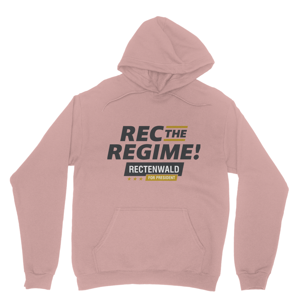 Rec the Regime - Rectenwald for President Light Colored Classic Adult Hoodie
