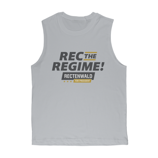 Rec the Regime - Rectenwald for President Light Colored Classic Adult Muscle Top